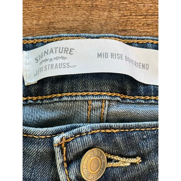 Levi's Boyfriend fit capri jeans 12 - Picture 3 of 9
